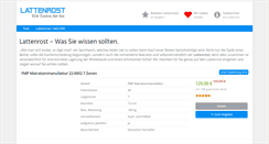 Desktop Screenshot of lattenrost.net