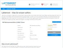 Tablet Screenshot of lattenrost.net